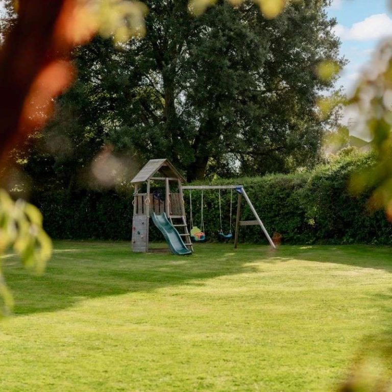 Play area in the garden