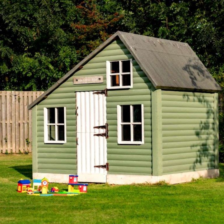 Playhouse in garden